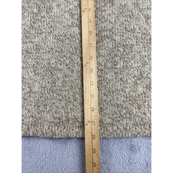 Vtg Family Britches Sweater Mens XL Brown Wool Blend Made Hong Kong Old Money - Picture 8 of 8